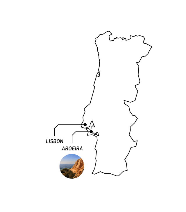 Mapa Aroeira Location